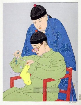 中国 Painting - ラ・バランス・シノワ 1939 ポール・ジャクレー 中国 主題